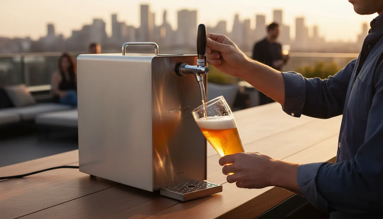 Comparativo: chopeiras elétricas de 5L vs 30L chopeira elétrica portátil para camping, festas e eventos