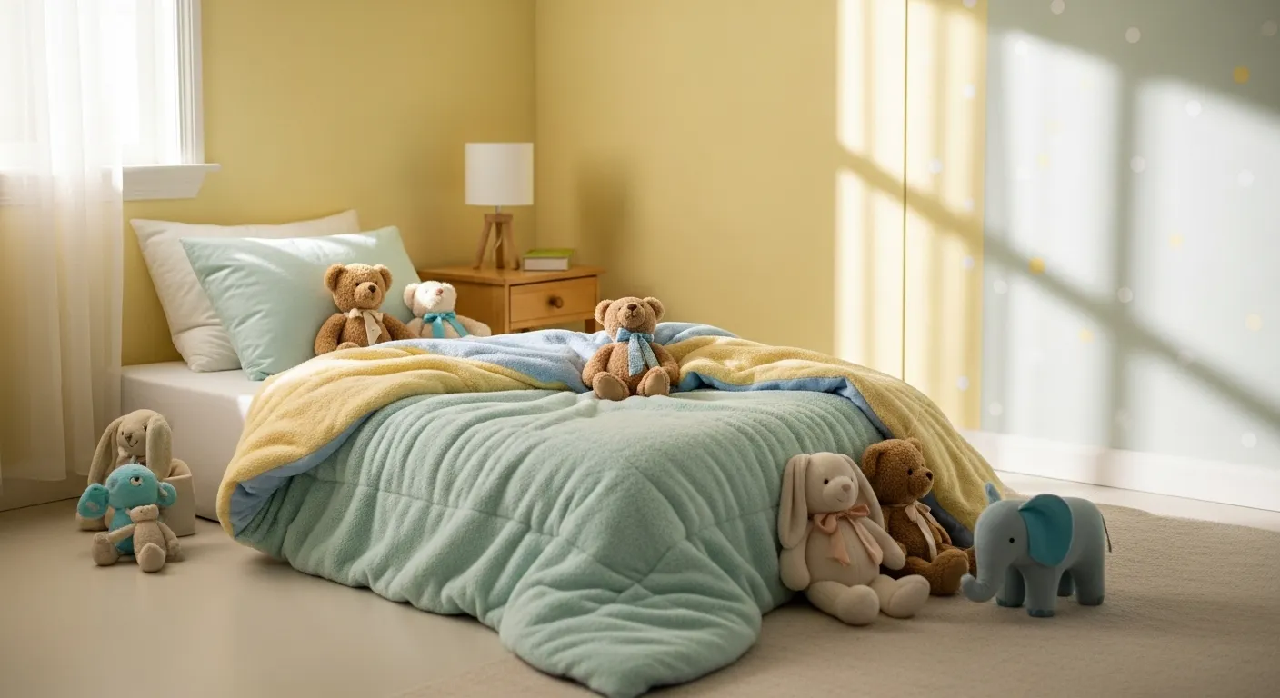 Edredom infantil ideal para pele sensível