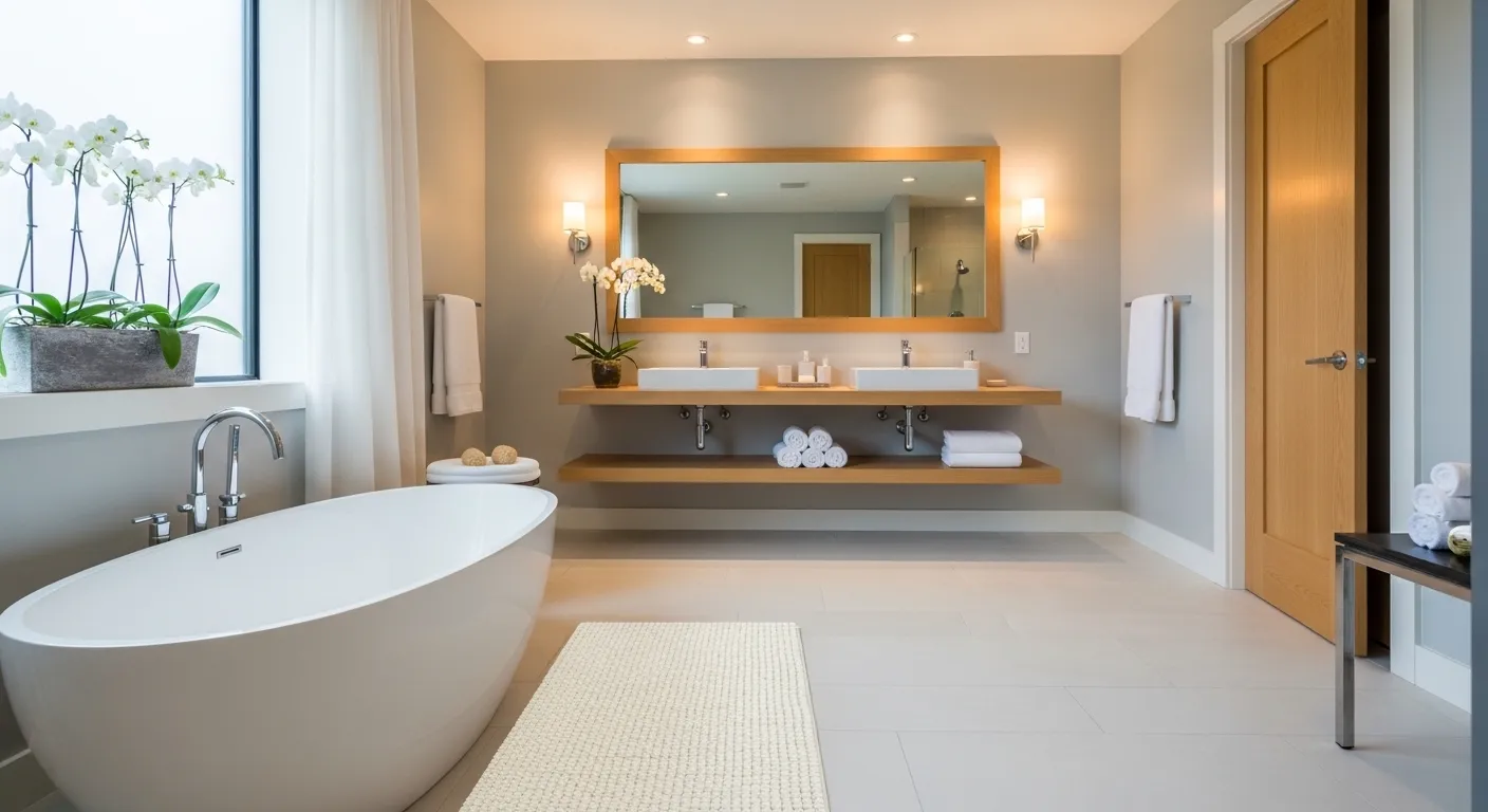 Tapetes felpudos para banheiro: conforto e segurança