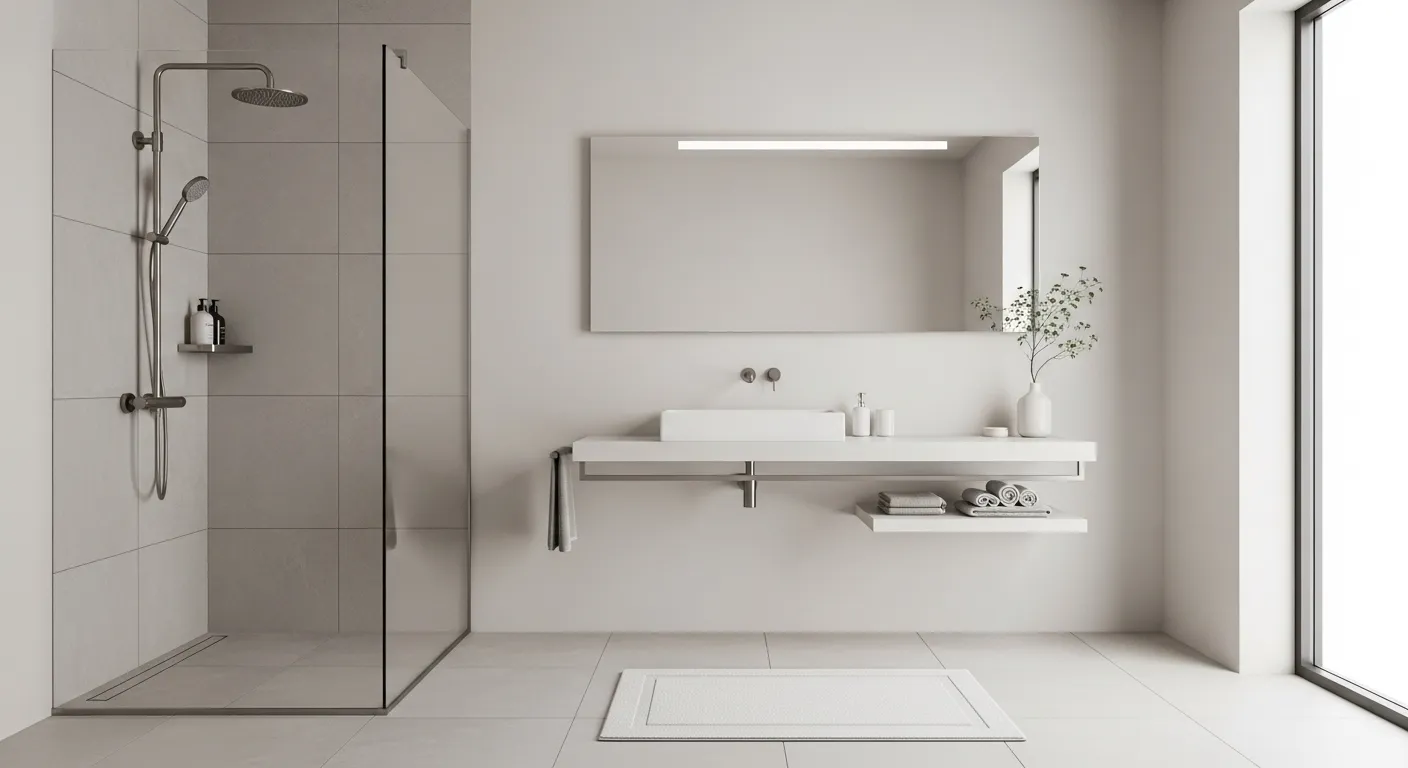 Tapete para banheiro de microfibra macio e absorvente