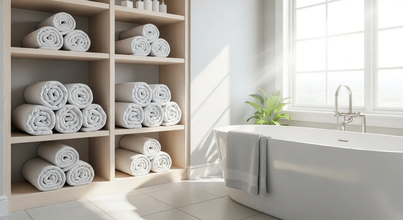 Toalha de banho com fio penteado é melhor?