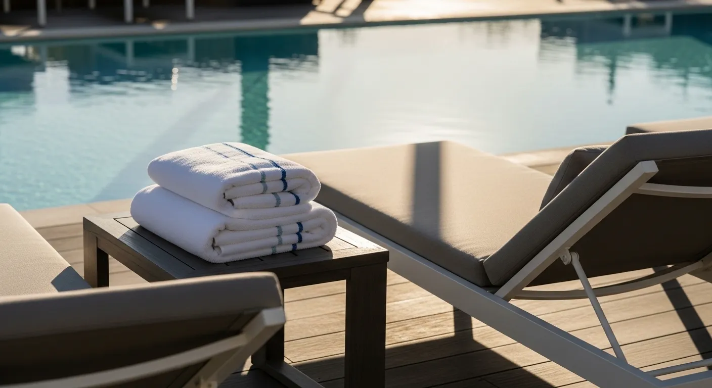 Toalhas de praia ocupam muito espaço na mala?