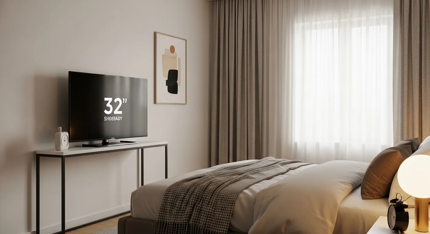 TV 32 polegadas como TV secundária para streaming