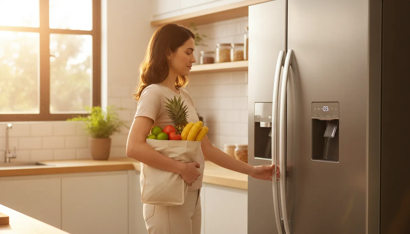 Qual geladeira inox side by side combina com cozinha gourmet planejada?