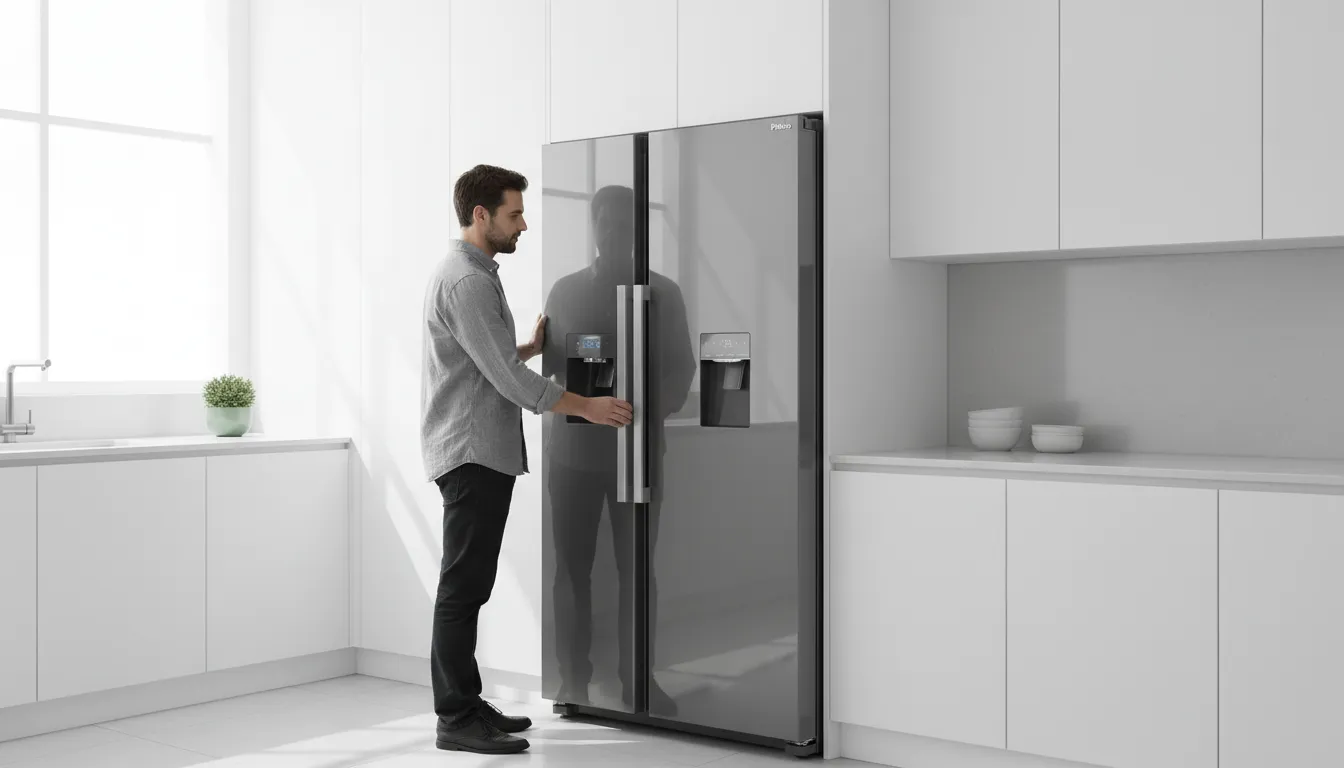 Geladeira inox com compressor inverter