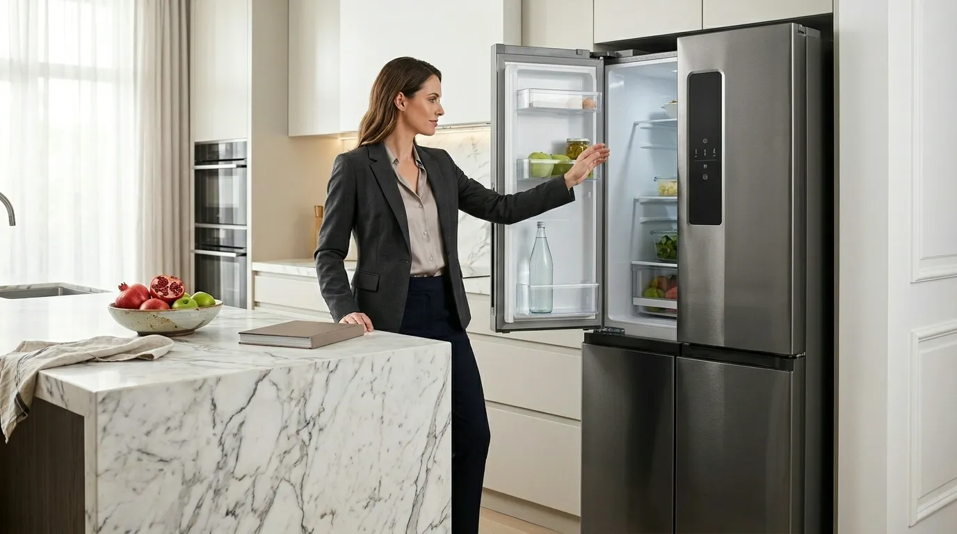 Geladeira inox look evox é menos resistente que inox verdadeiro