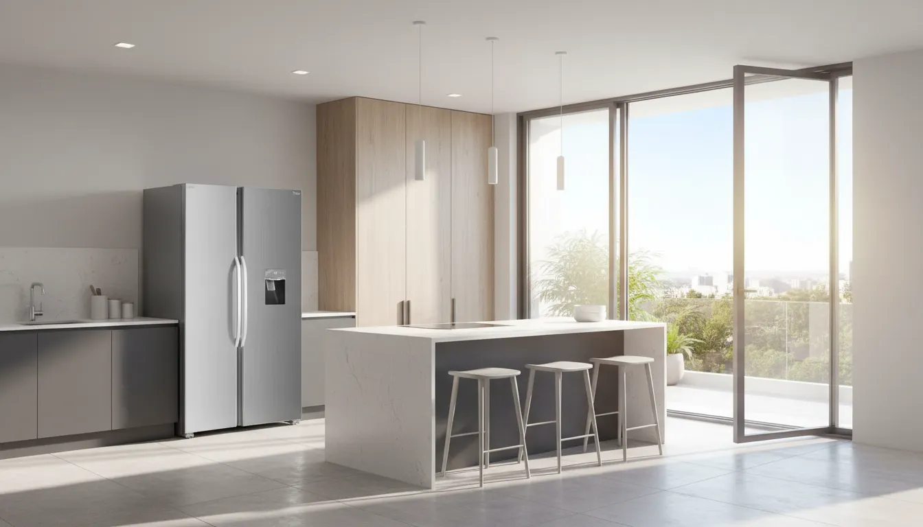 geladeira inox compacta para solteiro