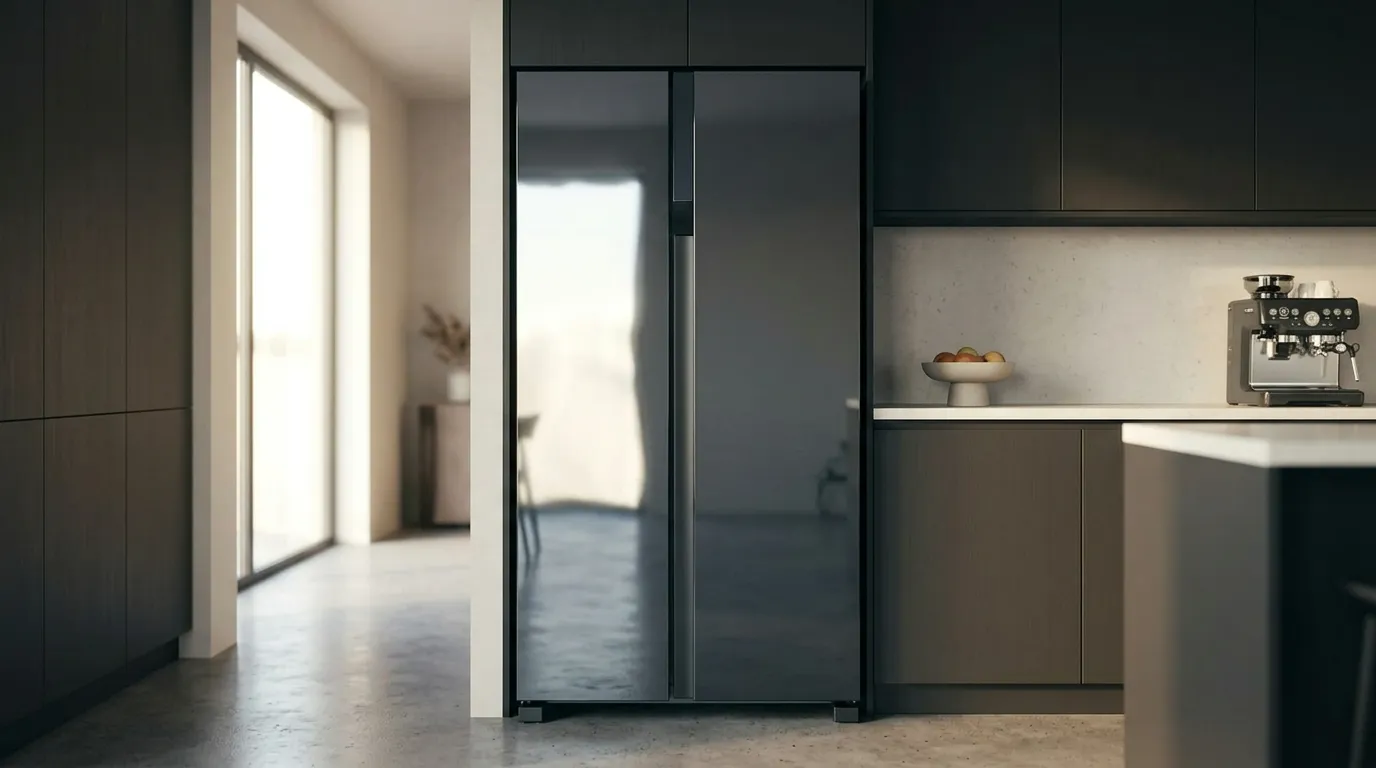 Geladeira inox pequena para família reduzida