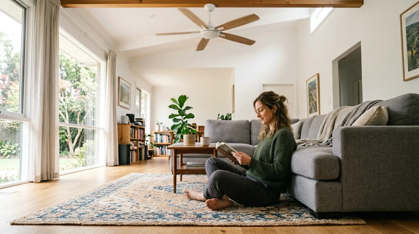 ventilador de teto alta performance para ambientes domésticos