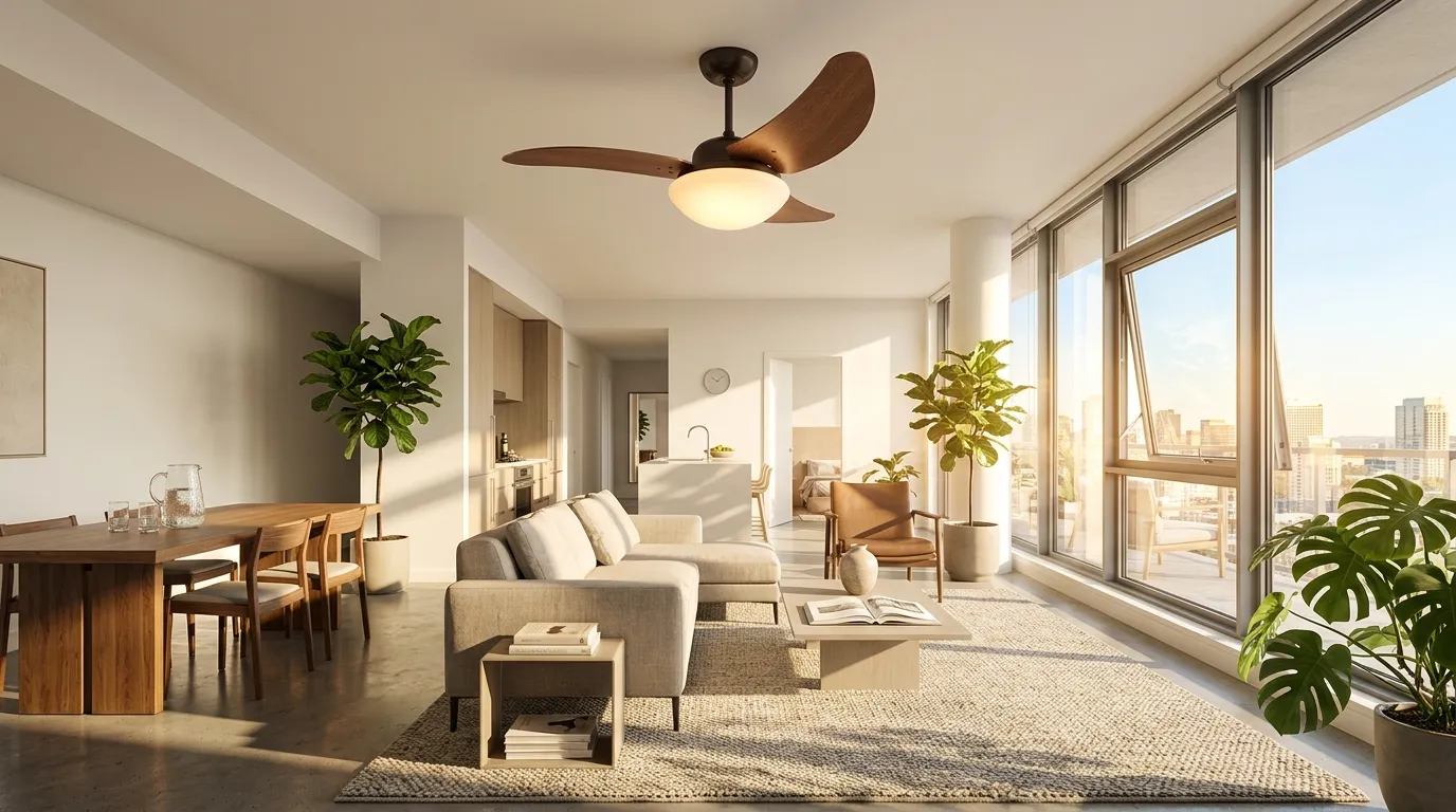 Ventilador de teto vibra no teto é normal? 